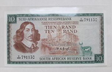 10 Rand RPA UNC z paczki