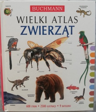 Wielki atlas zwierząt - Buchmann