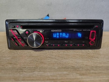 Radio samochodowe KENWOOD z CD MP3 AUX USB RCA 