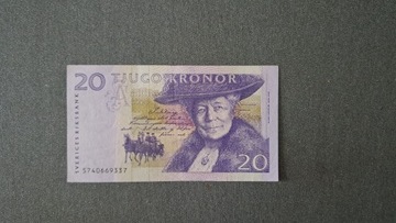 SZWECJA 20 KORON 