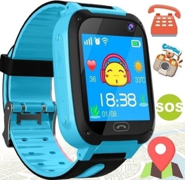 SMARTWATCH KIDS LOKALIZATOR GPS-IDEALNY DO SZKOŁY!