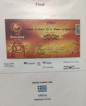 Uwaga! Finał euro 2004 Portugalia - Grecja 