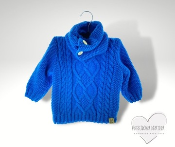 Sweterek dla dziecka r86 HANDMADE