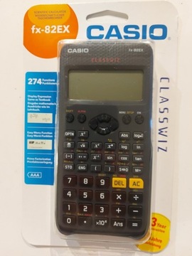 Kalkulator naukowy casio fx-82Ex