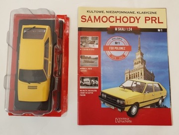 SAMOCHODY PRL Nr 1 FSO POLONEZ 1500 Hachette 1:24