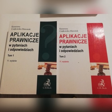 Aplikacje prawnicze w pytaniach i odpowiedziach 