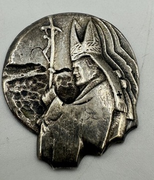 Medal Jan Paweł II w Polsce 1991 rok  - srebro