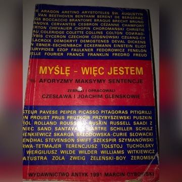 Myślę - Więc jestem Aforyzmy, Maksymy, Sentencje