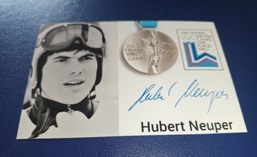 Hubert Neuper, skoki narciarskie, medalista IO 