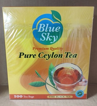 Blue Sky czarna herbata cejlońska 100 torebek 