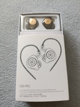 Nowe Słuchawki KZ-EDX Pro z mikrofonem rewelacyjne