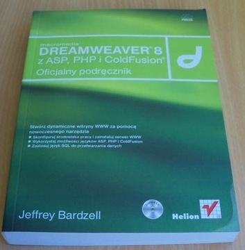 Dreamweaver 8 z ASP, ColdFusion i PHP Oficjalny po