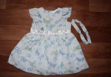 NOWA sukienka + opaska r. 68 Baby Boutique