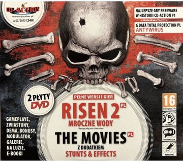 Gry PC CD-Action 2x DVD nr 240: Risen 2, Movies
