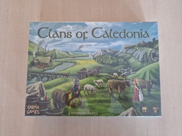 Klany Kaledonii Clans of Caledonia ENG NOWA zafoliowana 