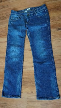 Q/S designed by damskie jeansy 42/30 slim fit blue