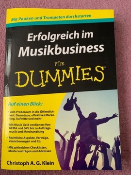 Musikbusiness fur Dummies rynek muzyczny Niemcy