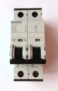 Wyłącznik nadprądowy Siemens B16, 5SY42, 400V,nowy