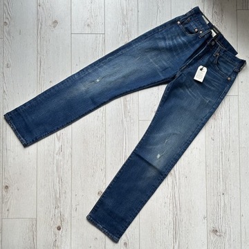 Spodnie jeansowe LEVIS PREMIUM 501 ORIGINAL W28L32