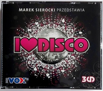 MAREK SIEROCKI PRZEDSTAWIA I LOVE DISCO 3CD 2009r