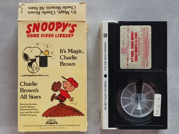Kaseta Betamax Snoopy's Home Video Library