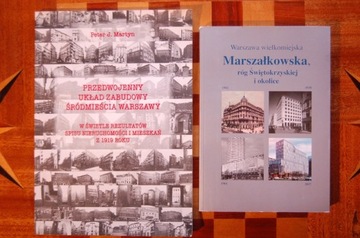 Zestaw książek o Warszawie architektura >wysyłka 0