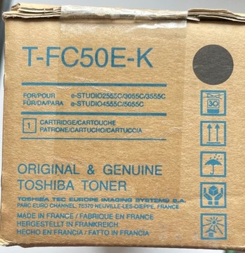 Toner TOSHIBA T-FC50E-K czarny oryginalny