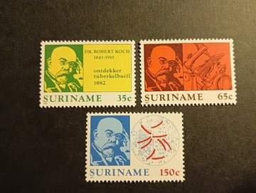 SURINAM ** - czysty - DR ROBERT KOCH