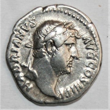 Denar Hadrian 117-138 Rzym
