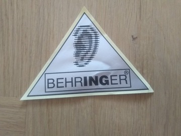 Behringer naklejka