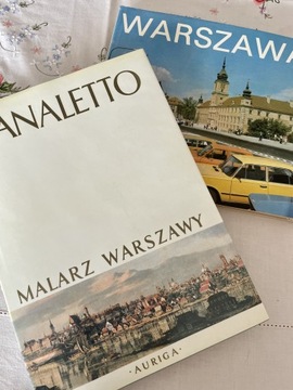 Warszawa w malarstwie i w latach 80-tych, albumy.