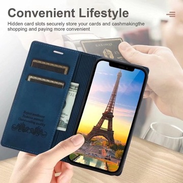 Eleganckie etui Samsung A05S w zestawie szkło 