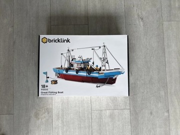 LEGO Bricklink 910010 Duży Kuter Rybacki