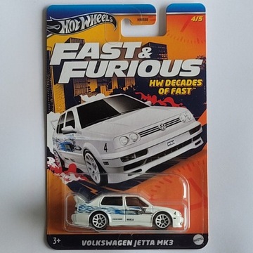 Hot Wheels Fast & Furious VW Volkswagen Jetta MK3