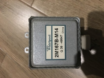 Magnetron whirlpool 2m167b-m14 mikrofalówka