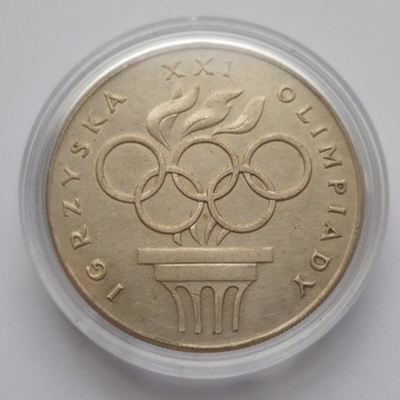 PRL - 200 zł 1976 Olimpiada - Srebro