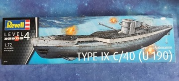 Revell 05133 1:72 U-boot IXC/40 U-190 