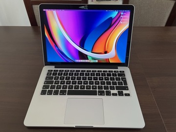 Macbook Pro 13” 2015 8GB 120GB Retina ŚWIETNY STAN