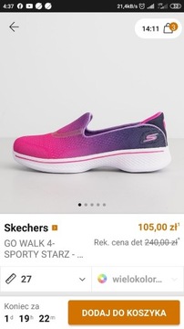 Nowe buty Rozmiar 27 skechers