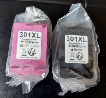 Nowe tusze do drukarki HP 301XL cartridge HP301