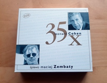 Leonard Cohen 3CD śpiewa Maciej Zębaty