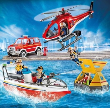 Klocki PLAYMOBIL 9319 3W1 MISJA RATOWNICZA 