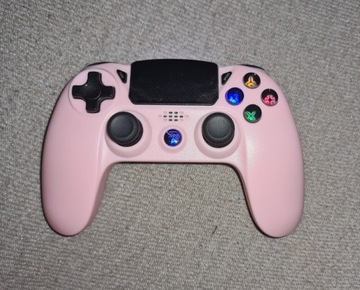 Pad PS4 Różowy podświetlany