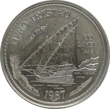 Portugalia 100 escudos 1987, KM#640