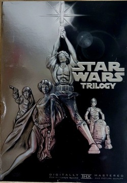 Kolekcja DVD Star Wars Trylogia cz. 4-6 stan BDB