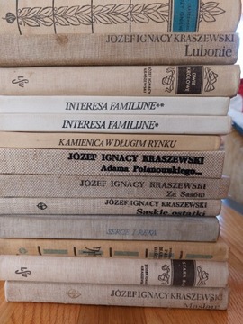 J.I.Kraszewski - 22 książki
