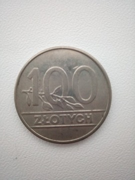 100zl, 1990r. PRL, Rzeczpospolita Polska, moneta