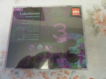 3CD Lutosławski Orchestral Music EMI 2008 rok 