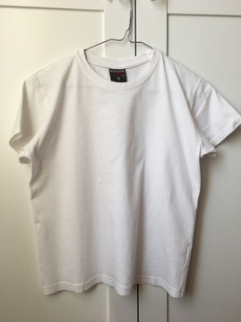 T-shirt biały koszulka na wf