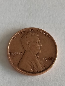 1 cent 1941  USA 